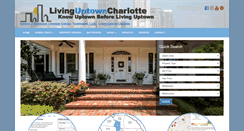 Desktop Screenshot of livinguptowncharlotte.com