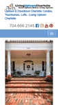 Mobile Screenshot of livinguptowncharlotte.com